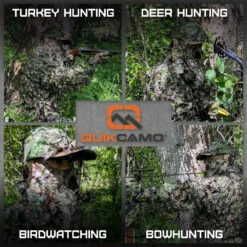 QuikCamo 2-in-1 FRONT Leafy Face Mask & Camo Hat -Richardson US Shop 114807551 05242.1682969747