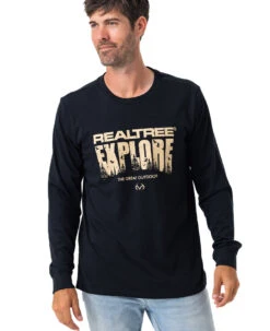 Realtree Men's Explore Outdoors Long Sleeve Shirt