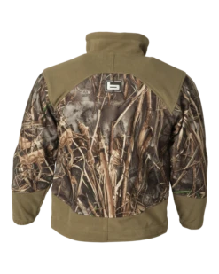 Banded Youth Fleece Jacket | MAX-7 -Richardson US Shop B3010003 UFS Fleece Youth Jacket Max7 Back 36964.1695667730