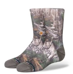 Stance Poly Crew Realtree Kids Socks | Xtra