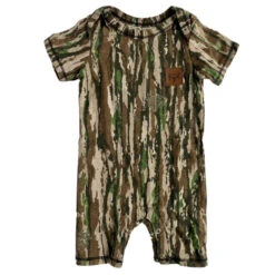 Bone Collector Infant BC Raskulls Original Camo Short Sleeve Romper