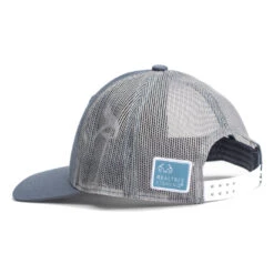 Realtree Men's Fishing Logo Mesh Back Hat -Richardson US Shop Blue Fishing hat Back 91450.1654889621