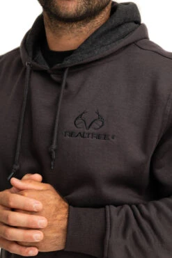 Realtree Men's Jackson Pullover Black Work Hoodie -Richardson US Shop C11216 CHAR detail 62786.1693250846