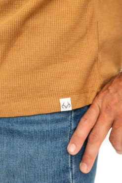 Realtree Men's Highwayman Brown Work Thermal Long Sleeve Shirt -Richardson US Shop C11217 BR detail2 78175.1693257874