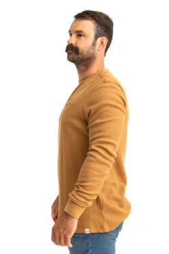 Realtree Men's Highwayman Brown Work Thermal Long Sleeve Shirt -Richardson US Shop C11217 BR detail3 66924.1693257874