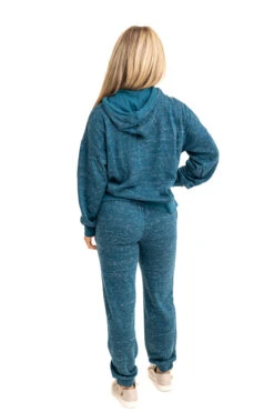 Realtree Women's Applejack Blue Speckled Fleece Jogger -Richardson US Shop C30387 BL FULL BACK 52580.1693236216