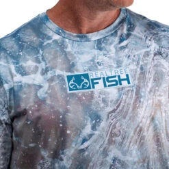Realtree Men's RTF COV3 Long Sleeve Performance Shirt -Richardson US Shop Cove Mens Logo 44293.1656344508