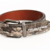 Unified Leather Men's LogoReversible Leather Brass Belt | Timber