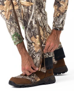 Realtree Men's Camo Early Dawn Sherpa Shell Pant | EDGE -Richardson US Shop M10002 ED BOTTOM ZIPPER 79366.1684252723