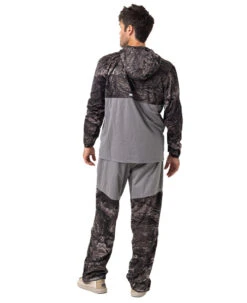 Realtree Men's Black Roaring Springs Packable UPF 40+ Rain Pant | Aspect -Richardson US Shop M10030 CHAR BACK FULL 15390.1684250961