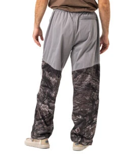Realtree Men's Black Roaring Springs Packable UPF 40+ Rain Pant | Aspect -Richardson US Shop M10030 CHAR BACK 88665.1684250961