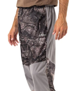 Realtree Men's Black Roaring Springs Packable UPF 40+ Rain Pant | Aspect -Richardson US Shop M10030 CHAR POCKET 99111.1684250961