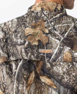Realtree Men's Camo Long Sleeve Guide Shirt | EDGE -Richardson US Shop M1477 ED BACK COLLAR 49714.1684253070