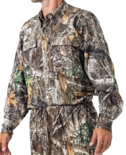 Realtree Men's Camo Long Sleeve Guide Shirt | EDGE