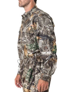 Realtree Men's Camo Long Sleeve Guide Shirt | EDGE -Richardson US Shop M1477 ED SIDE 15491.1684253070