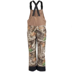 Realtree Men's  Camo Cedar Branch Insulated Waterproof Bibs | EDGE -Richardson US Shop M731 ED Back 57661.1610641634