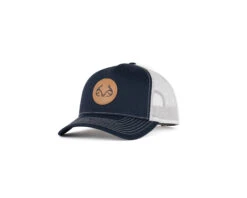 Richardson Hook Leather Patch Blue Hat