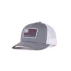 Richardson Fishing Flag Patch Gray Hat