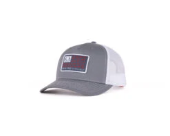 Richardson Fishing Flag Patch Gray Hat