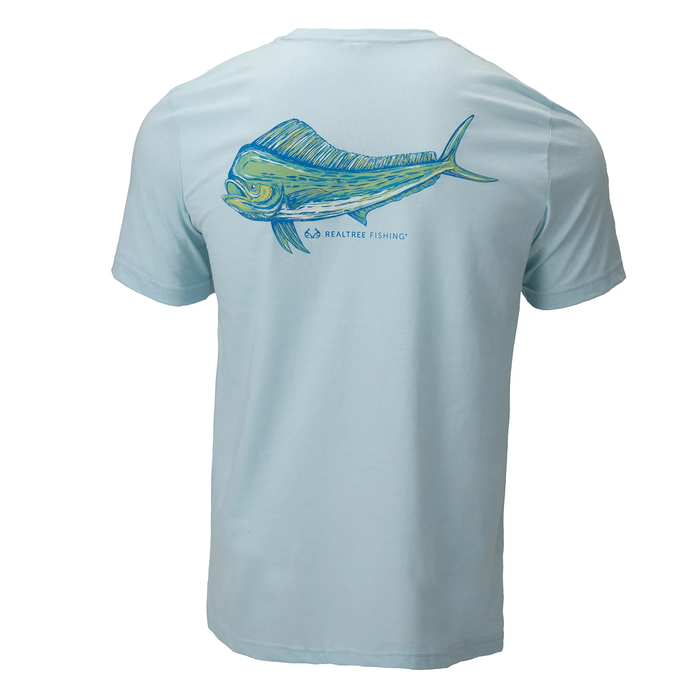 Realtree Men's Fishing Dolphinfish Short Sleeve Shirt 1 Realtree Men's Fishing Dolphinfish Short Sleeve Shirt