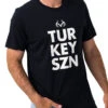 Realtree Men's Turkey SZN Short Sleeve Black Shirt"