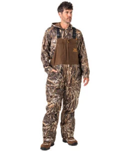 Realtree Camo Pro Staff Insulated Waterproof Bibs | MAX-7