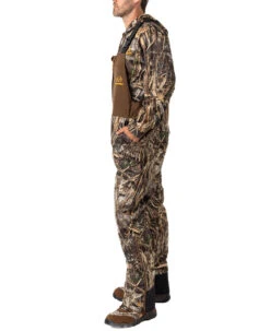 Realtree Camo Pro Staff Insulated Waterproof Bibs | MAX-7 -Richardson US Shop RO529 MX7 SIDE 76638.1684251643