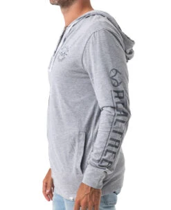 Realtree Men's Locals Only Hooded Full Zip Jacket -Richardson US Shop RO553 GY SIDE 29115.1684271270