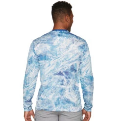 Realtree Men's Gulf Stream Performance Fishing Long Sleeve Shirt -Richardson US Shop RRTTL11186 BACK 20954.1674147716