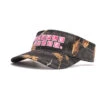 Waffle House Women's Black Visor With Pink Logo | Xtra