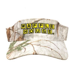 Waffle House Xtra Snow Camo Visor