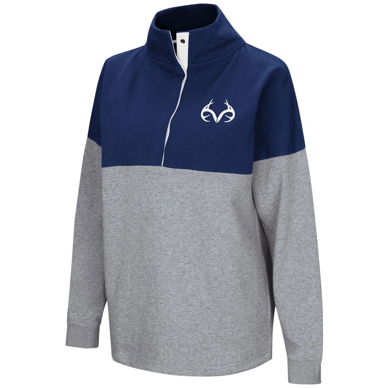 Realtree Women's 1/2 Snap Fleece Pullover 3 Realtree Women's 1/2 Snap Fleece Pullover - Image 3