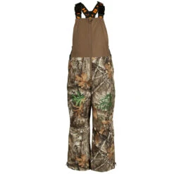 Realtree Kids Camo Cedar Branch Insulated Waterproof Bibs | EDGE