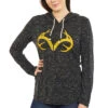 Realtree Women's Side Slit Hooded Shirt